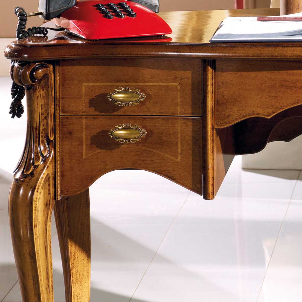 120x60 cm Schreibtisch im Italienischen Stil - Carlenna