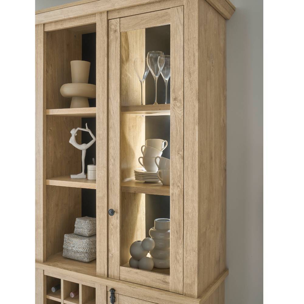 Wohnzimmer-Landhausmöbel Set - Hengas (vierteilig)