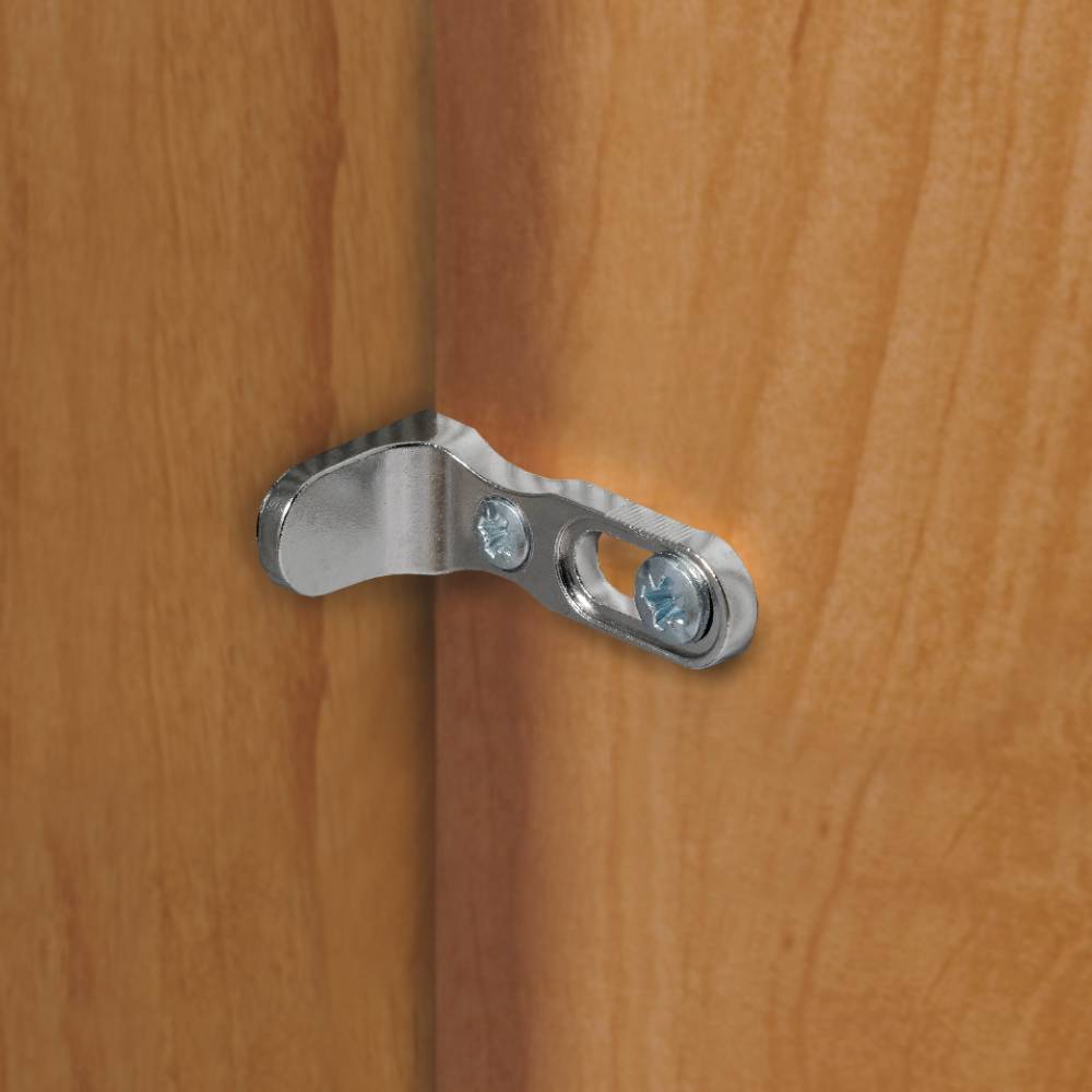 5-türiger Kleiderschrank mit Glas in Weiß - Crucav