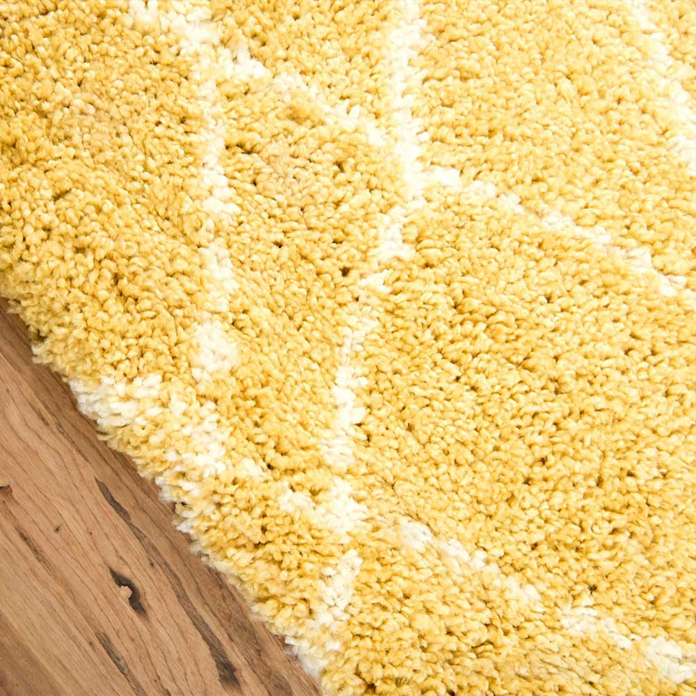 Läufer Teppich mit modern-abstraktem Muster - Coundyro