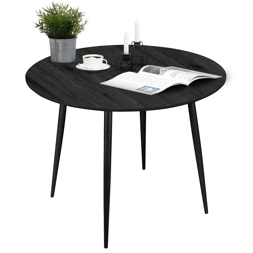 Runder Tisch mit Schalenstühlen - Sunya (fünfteilig)