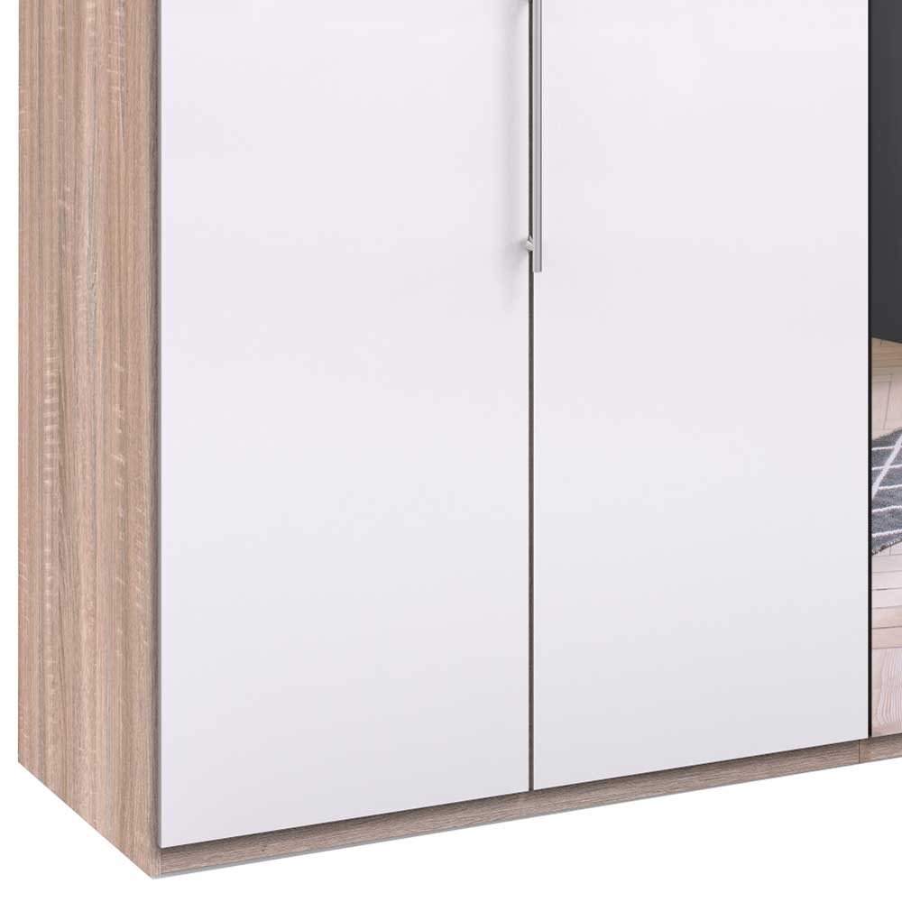 Schlafzimmerschrank mit Spiegel Falttür mittig - Bosays V