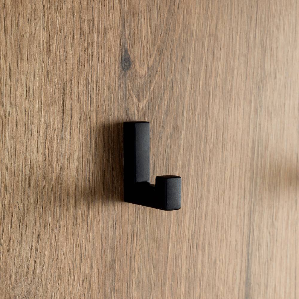 Kompakt-Garderobe in Eiche Optik und Graugrün - Oliva