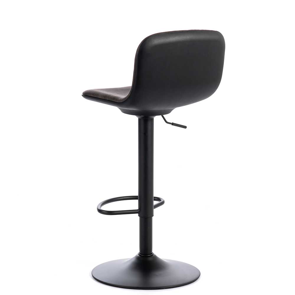 Moderne Stühle für Bar in Grau - Yumagno (2er Set)