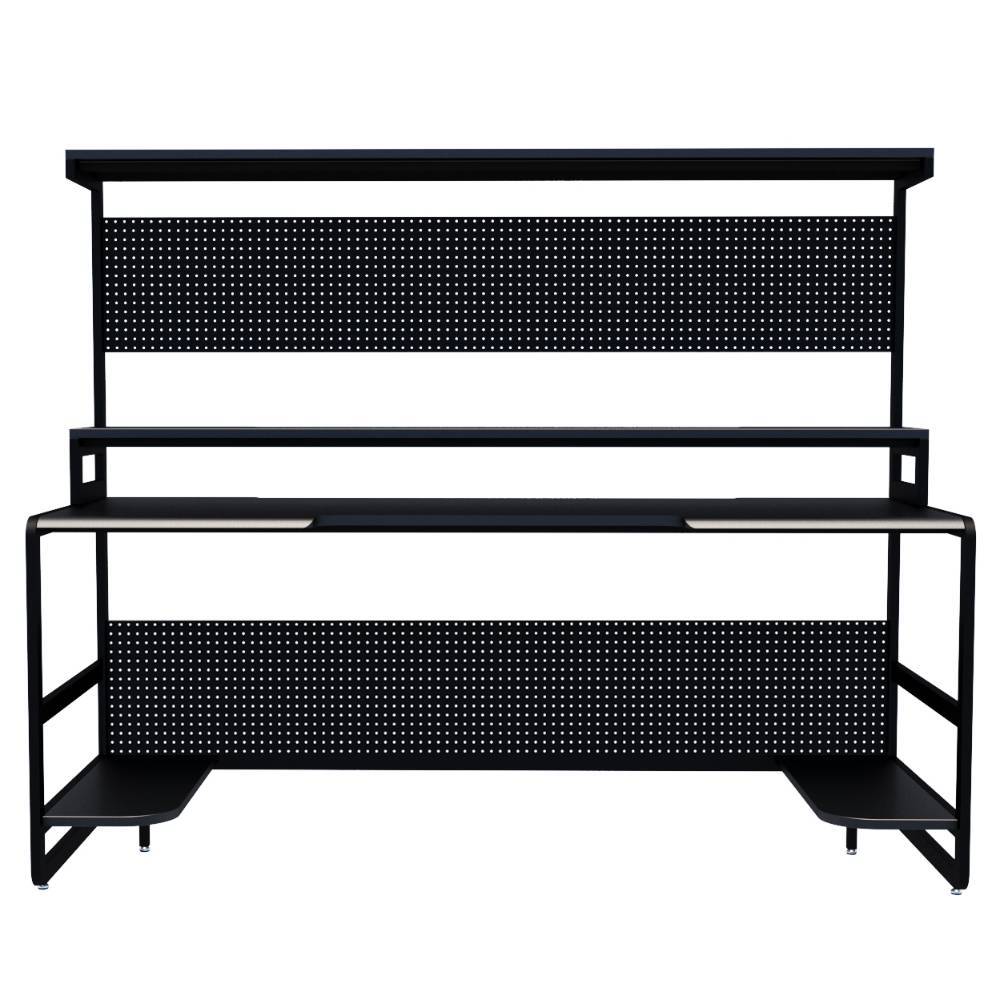 Design-Gamingtisch in Schwarz - Peace