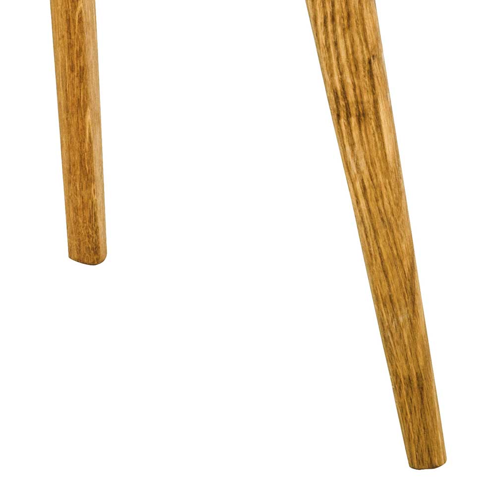 45x45x45 Beistelltisch aus Eiche Massivholz - Nulierto