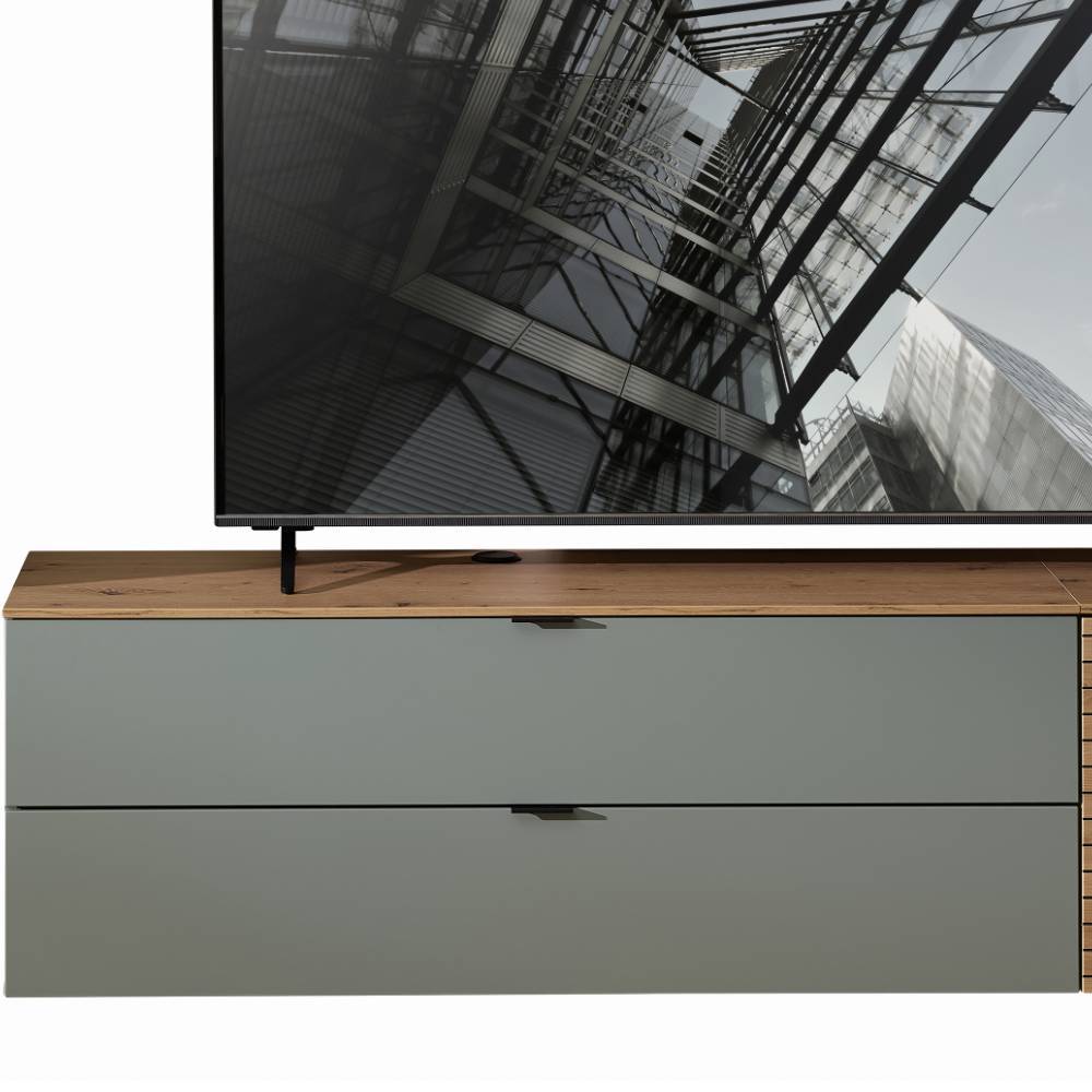TV Wohnwand Möbelset - Halimi (fünfteilig)