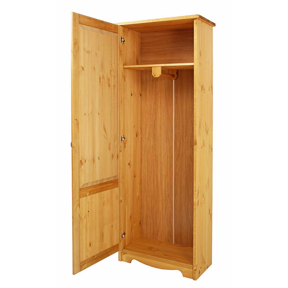69x188x37 Flurschrank in Kiefer Natur - Vanpos