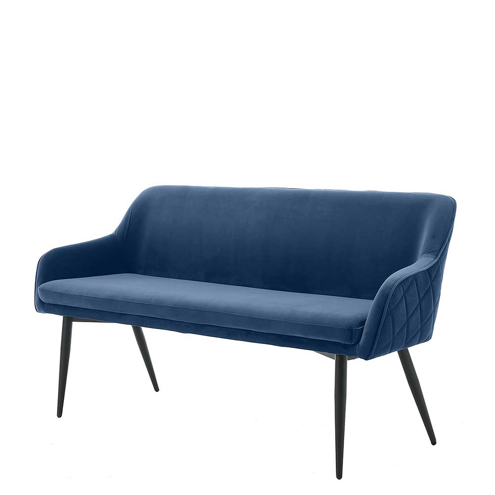 Küchenbank in Blau mit Schwarz - Zarcon