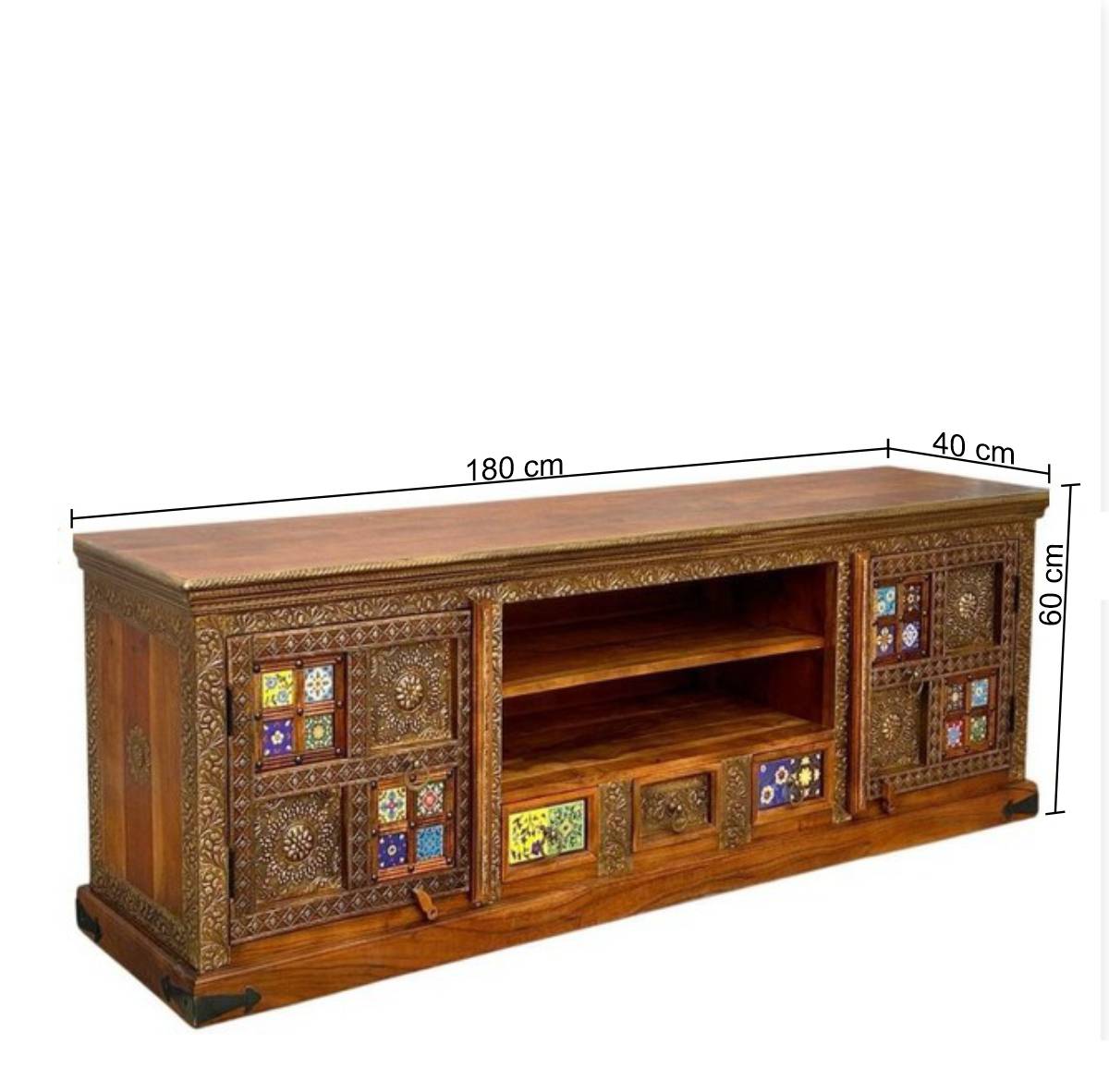 TV-Lowboard im Boho Style - Restaurazia