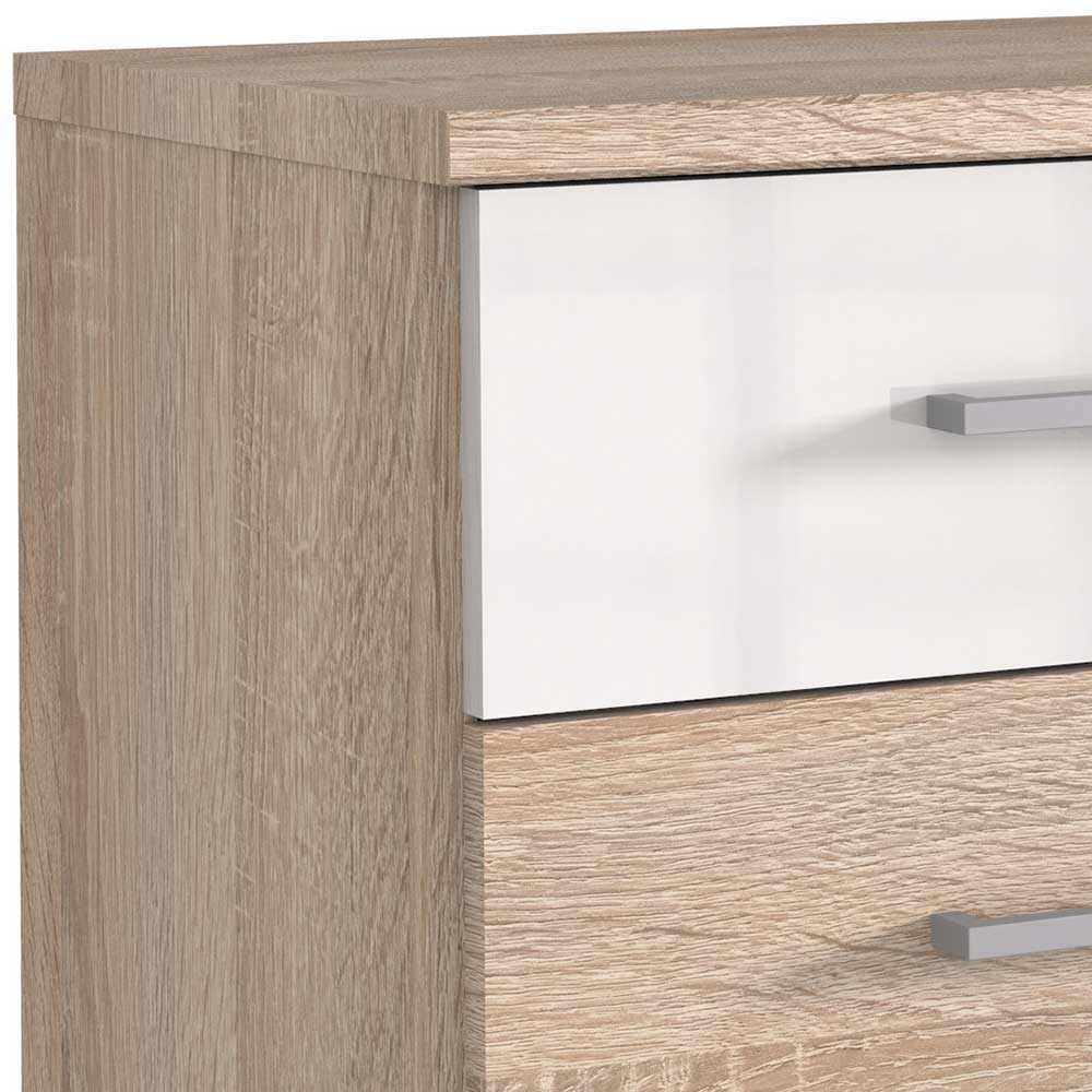 46x103x40 Hochkommode mit sechs Schubladen - Fabricus