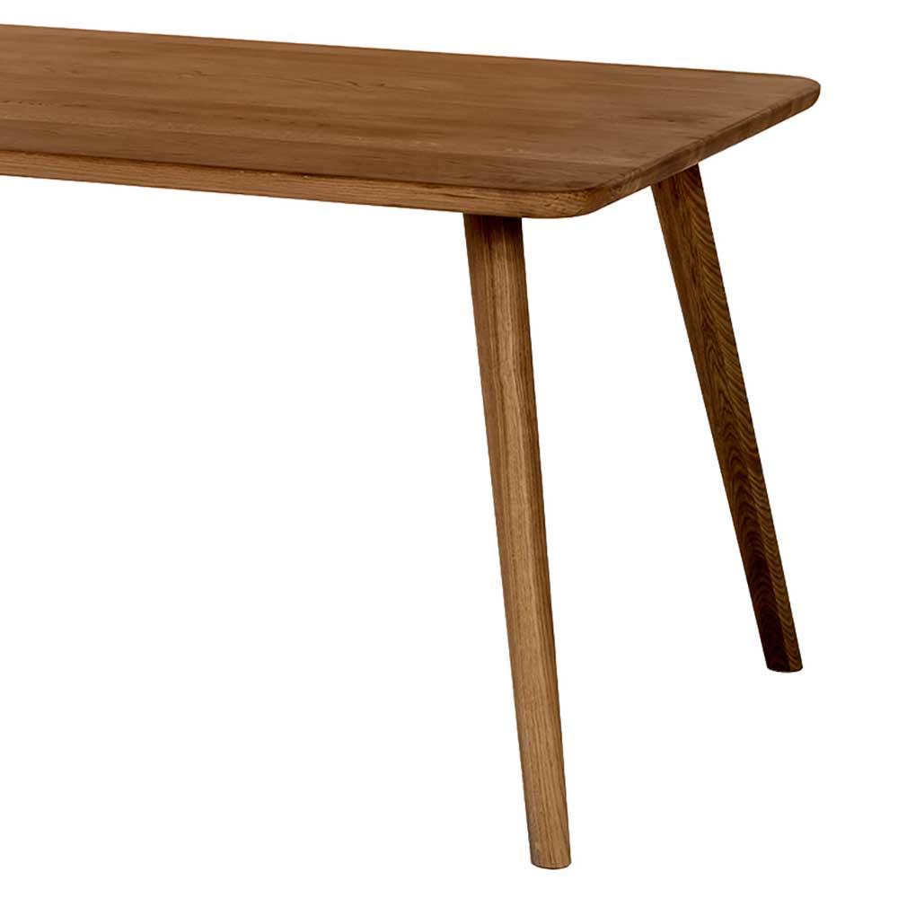90 cm breiter Esstisch aus Eichenholz - Julecas