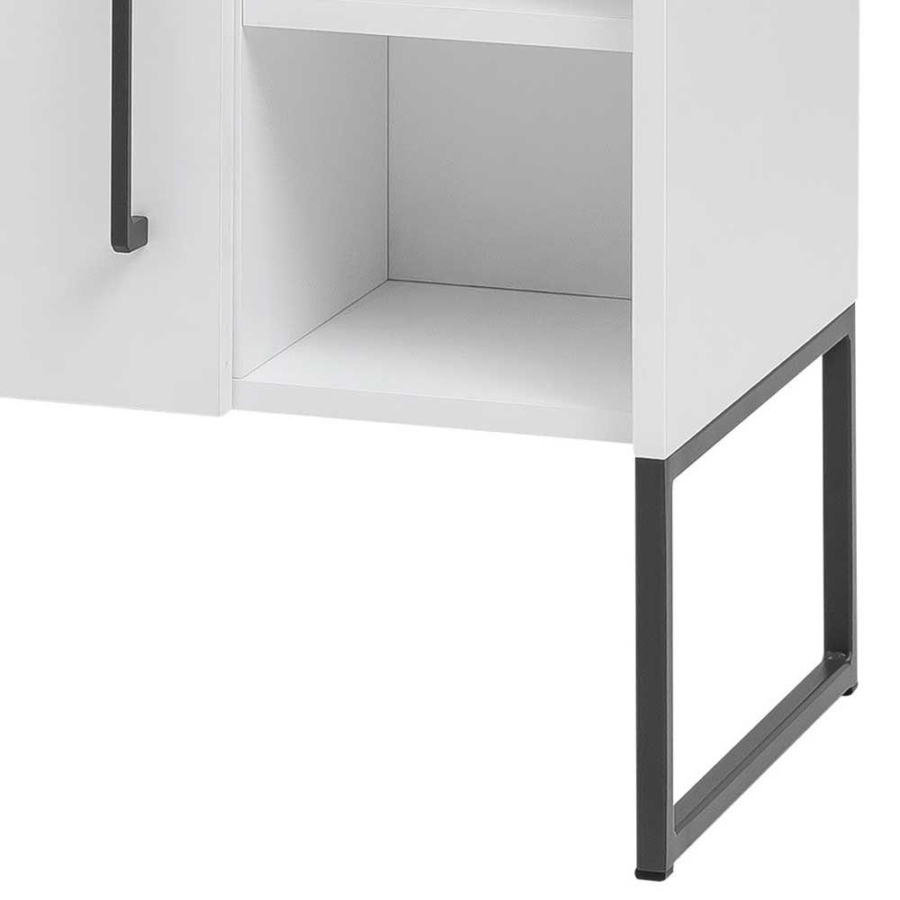 Bad Waschbecken Unterschrank aus Stahl & MDF - Ismilav