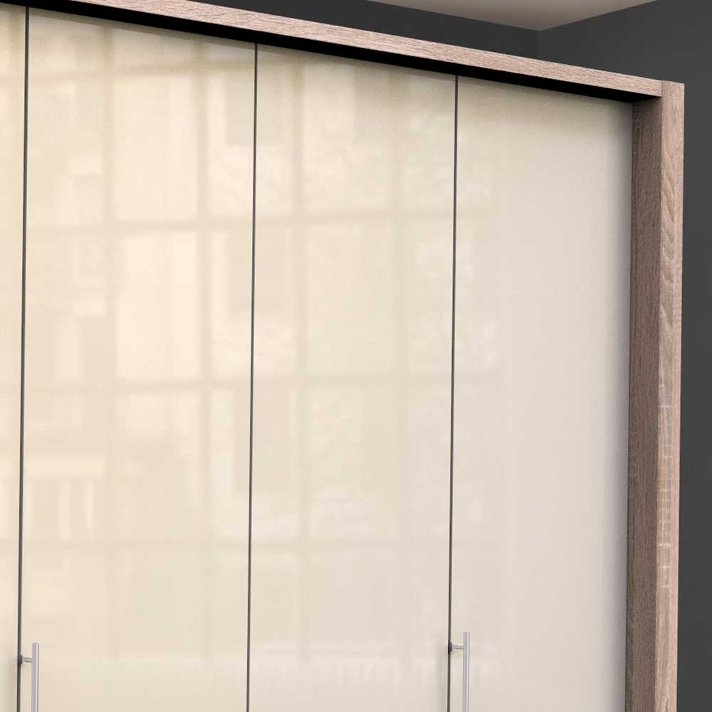 Moderner Kombi-Schlafzimmerschrank mit sechs Schubladen&drei Türen - Rativian