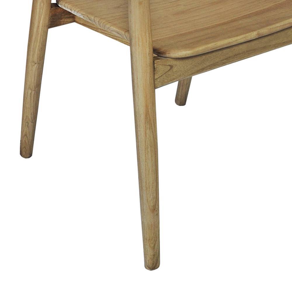 Design-Armlehnenstuhl aus Massivholz Sungkai - Lanaga