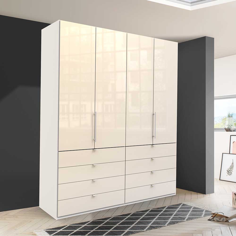 200 cm breiter Kleiderschrank mit acht Schubladen - Zidarie