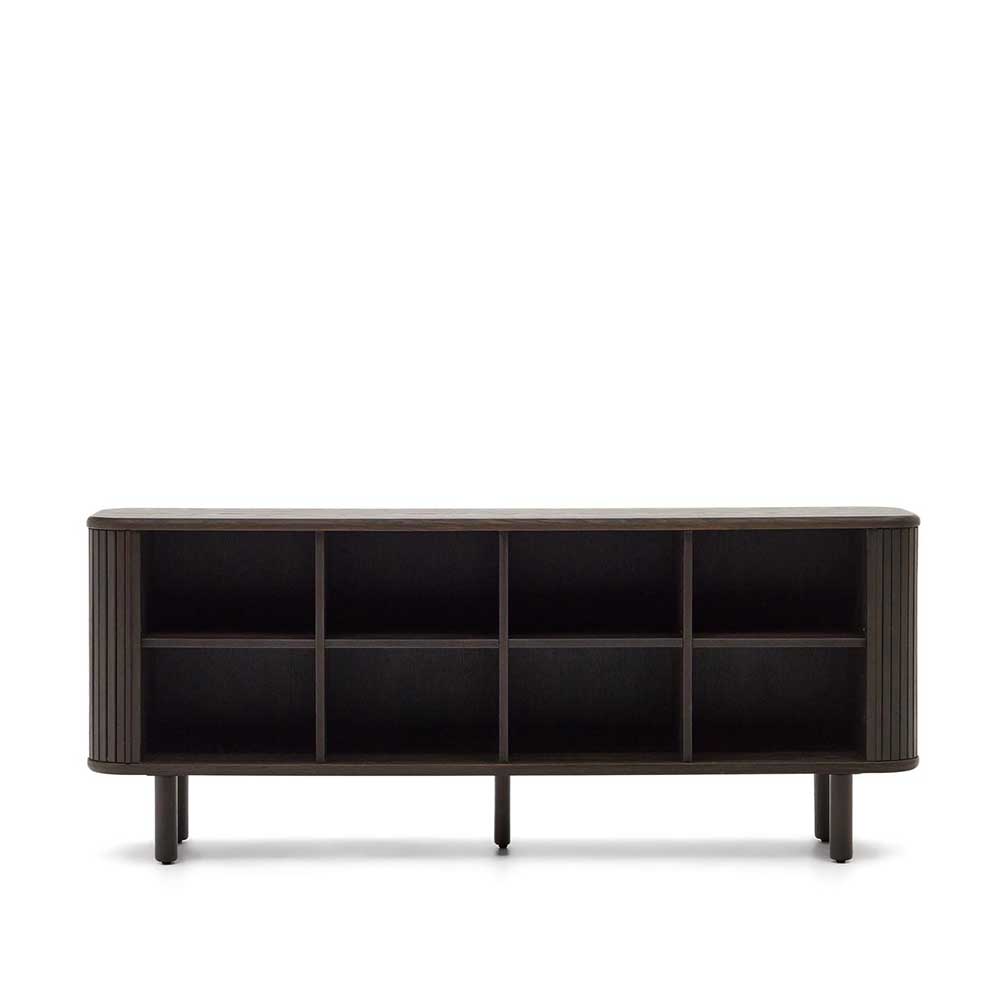 180x75x40 Sideboard in Schwarzbraun Esche - Tadaco