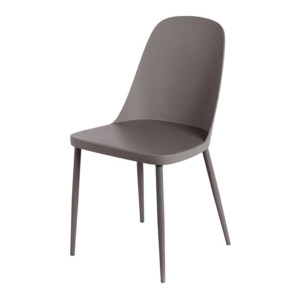 Küchenstühle aus Kunststoff - Cosimo (4er Set)