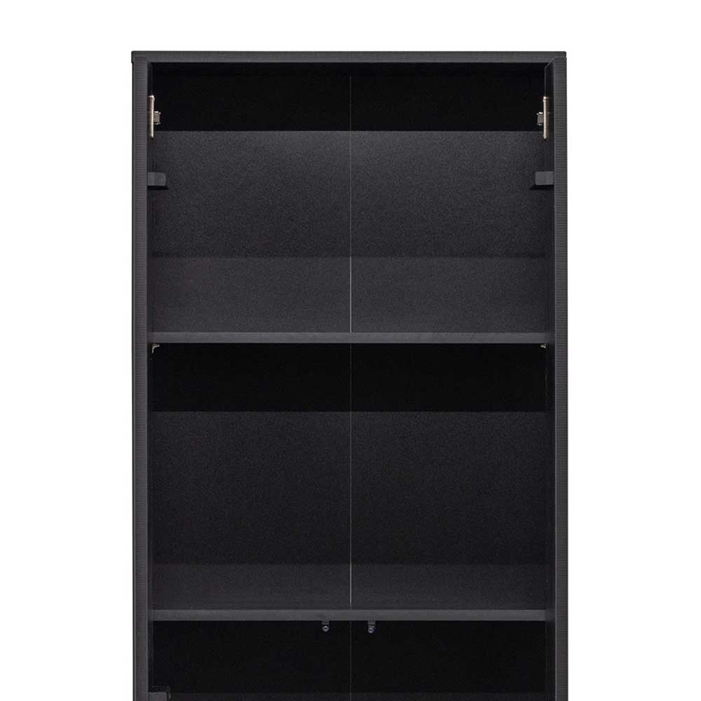 2-türiger Schrank in Schwarz - Gelvins