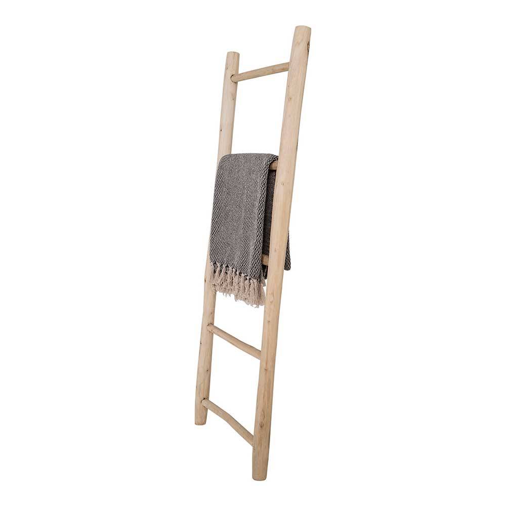 50x150x5 Deko Leiter aus Teak Massivholz - Pressin