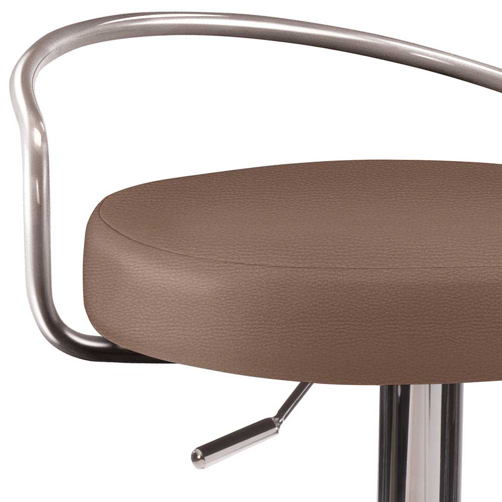 Design Barhocker durch Gasdruck höhenverstellbar - Greeno