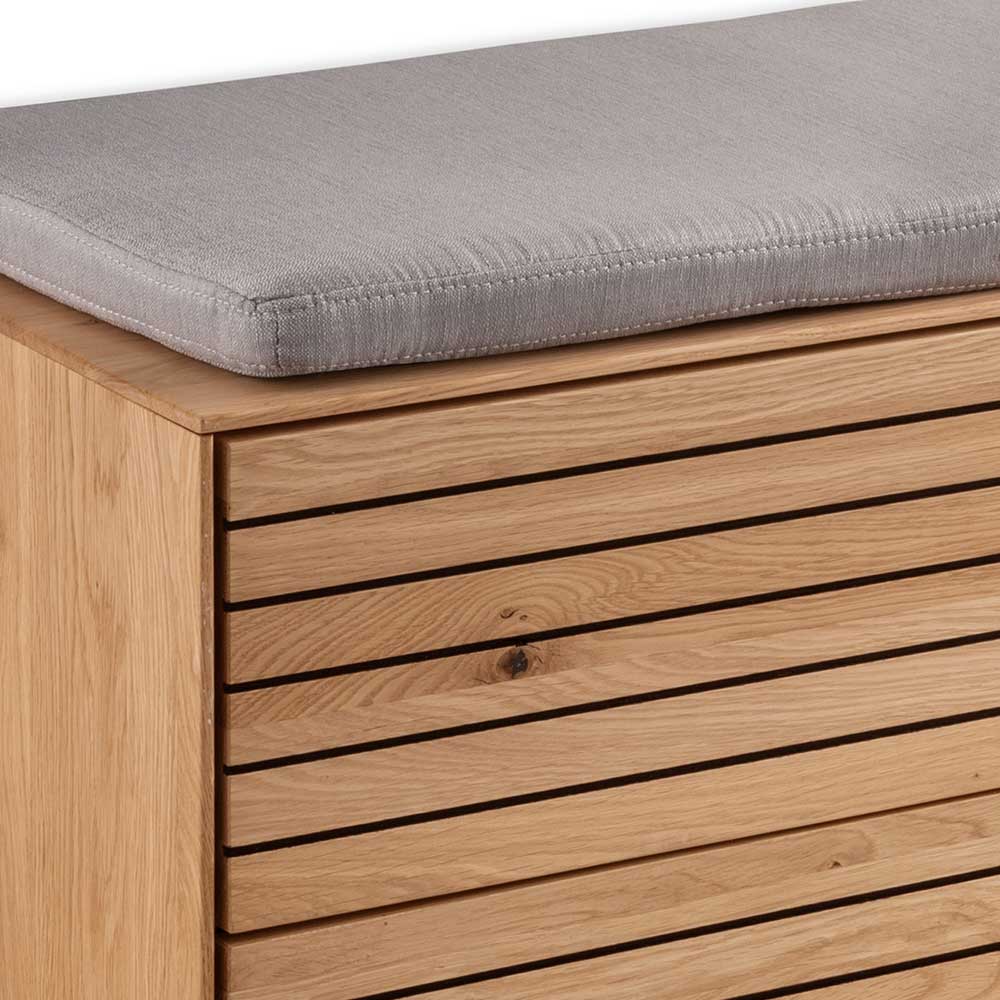 Flurmöbel Set aus Asteiche Massivholz - Zonga (fünfteilig)
