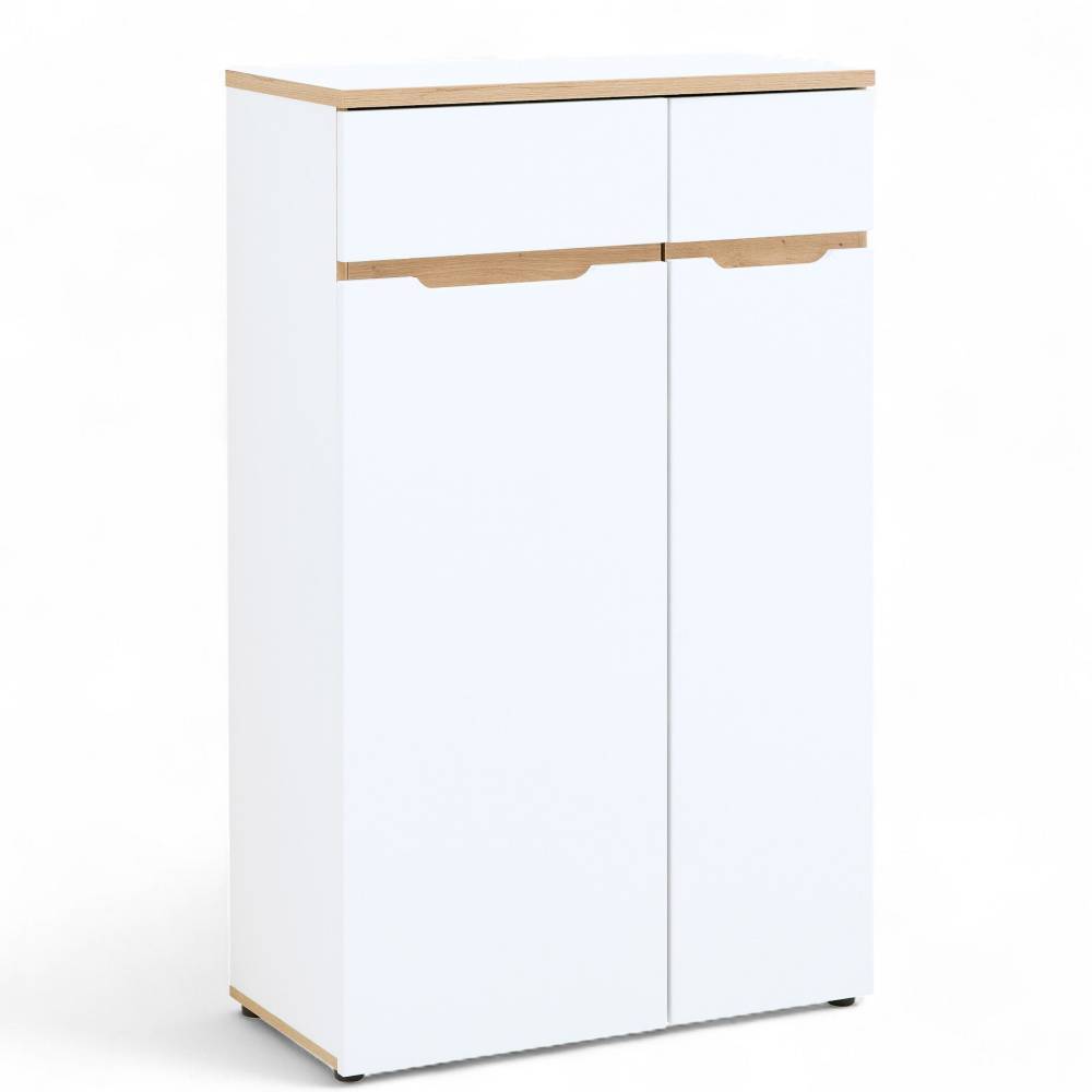 2-türiger Aktenschrank 122 cm hoch - Anesto
