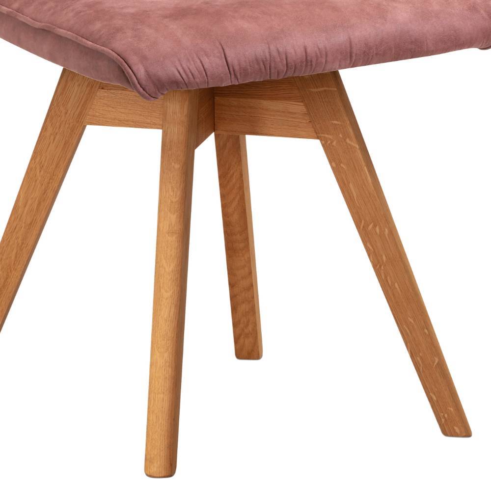 Küchen-Drehstühle in Rosenholz - Thiemo (2er Set)