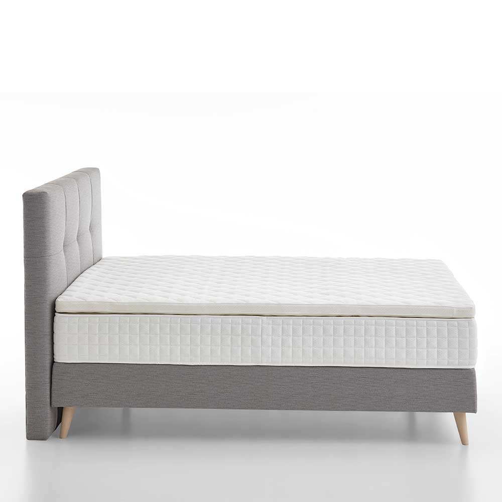 180x200 Boxspringbett mit Matratze & Topper - Slope