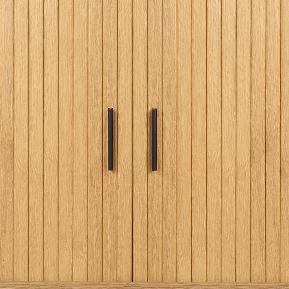 Schiebetüren-Sideboard in ovalem Design - Barnetta