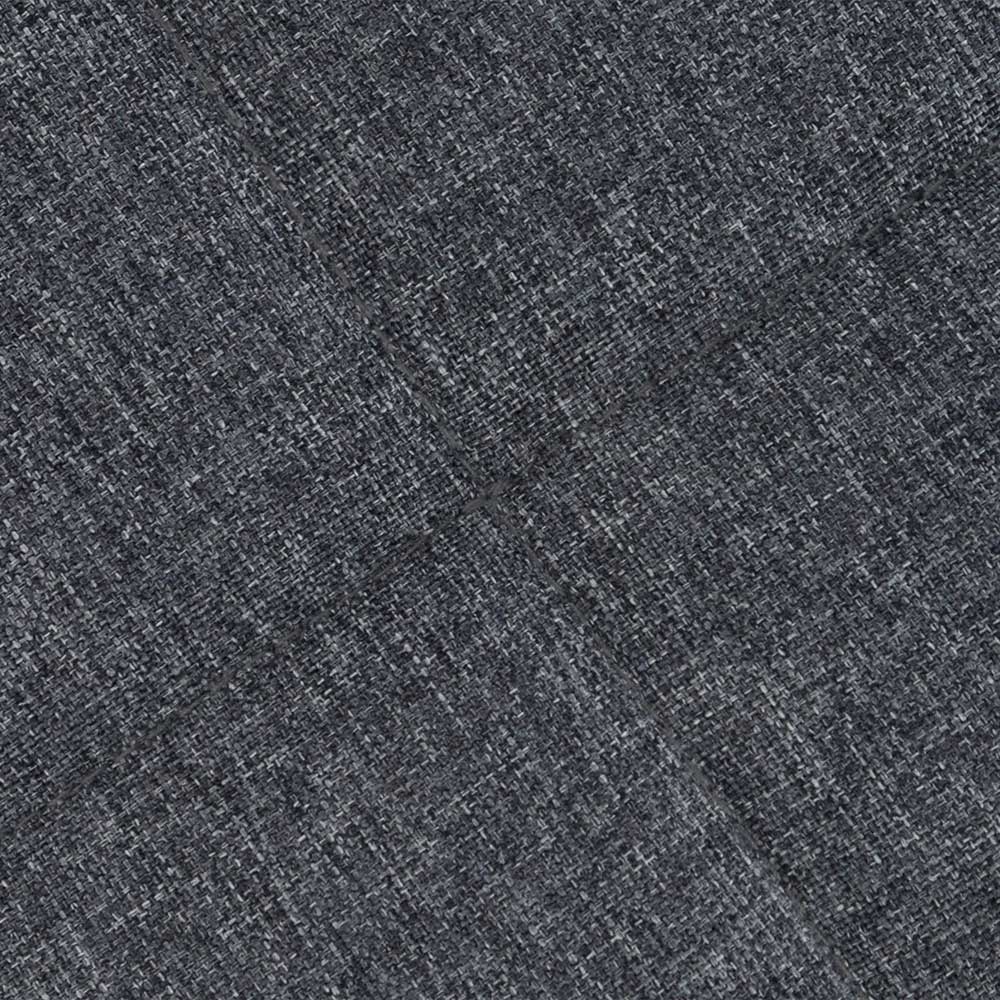 32x47x32 Polsterhocker in Anthrazit Stoff - Zoom
