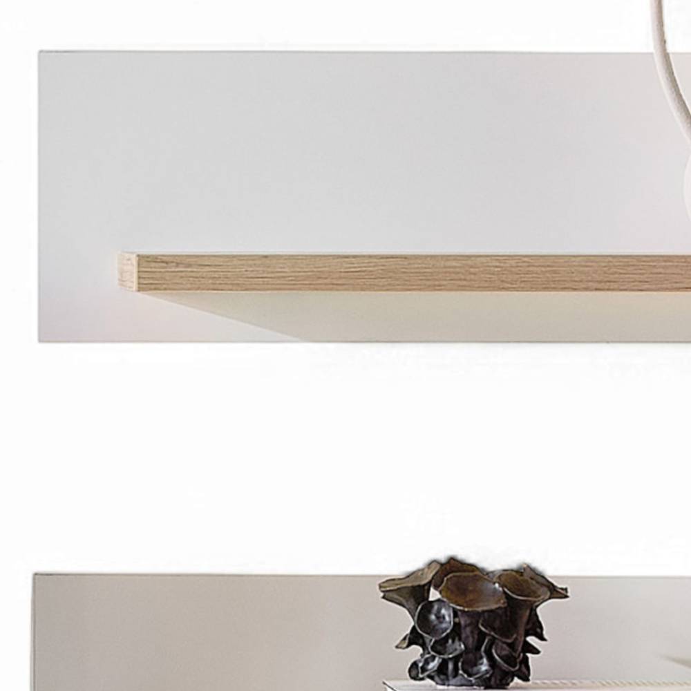 Wandboard Duo in Weiß und Eiche - Patania (2er Set)