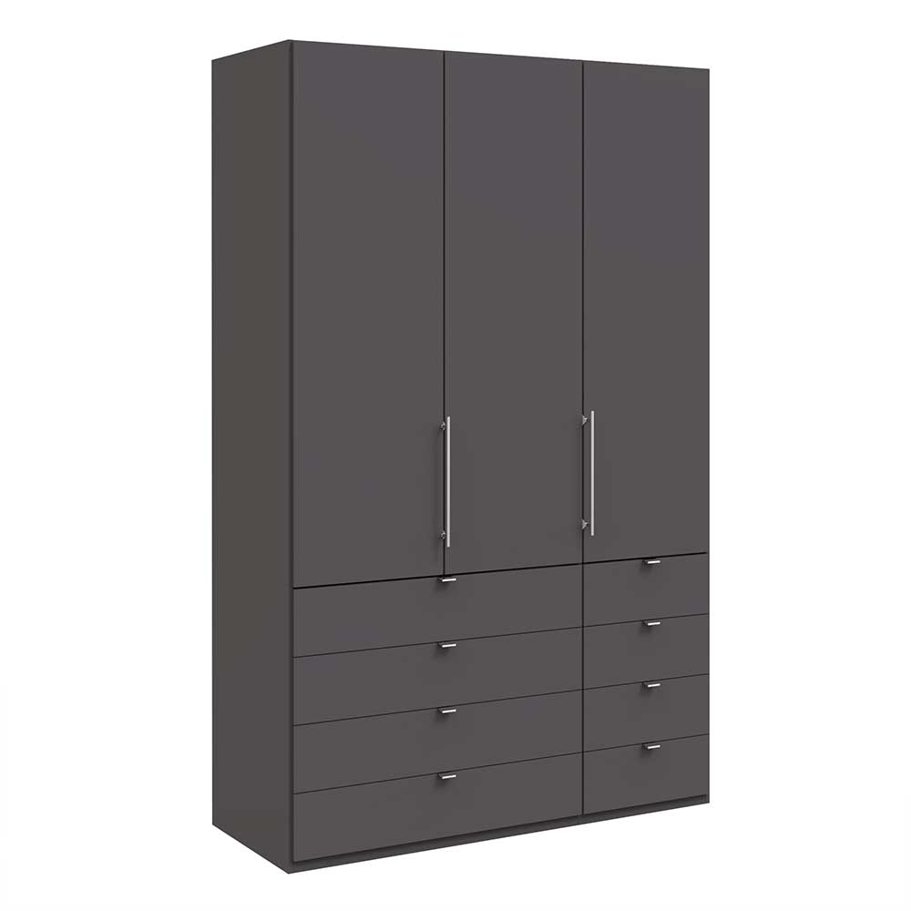 Hoher Schlafzimmer Schrank in Braun - Sitanio