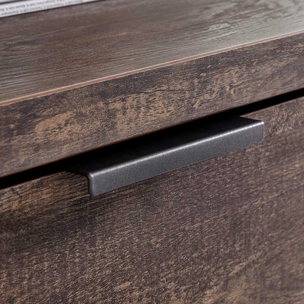 TV Lowboard in dunkler Eiche Optik - Srecla