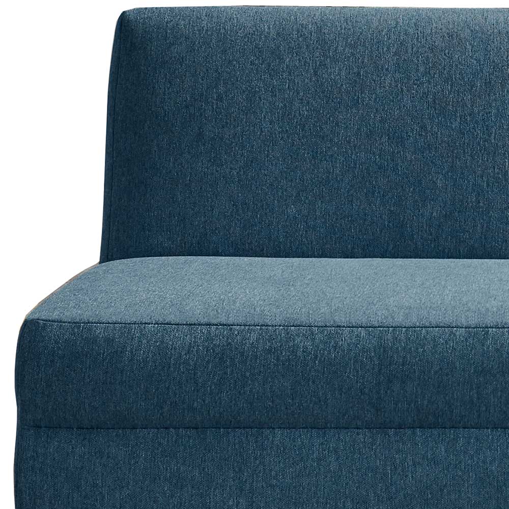 Moderne Klappcouch in Petrol Blau - Crocetta