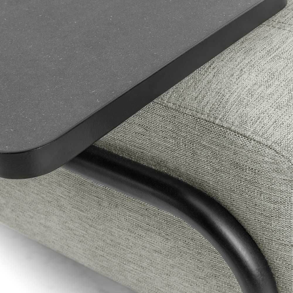 2-Sitzer Sofa mit Tisch & Armlehne - Adaliz