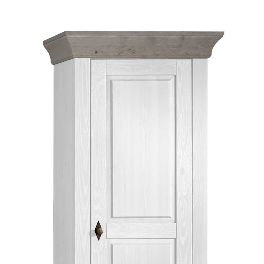 Standvitrine Mirandesca aus Kiefer Massivholz