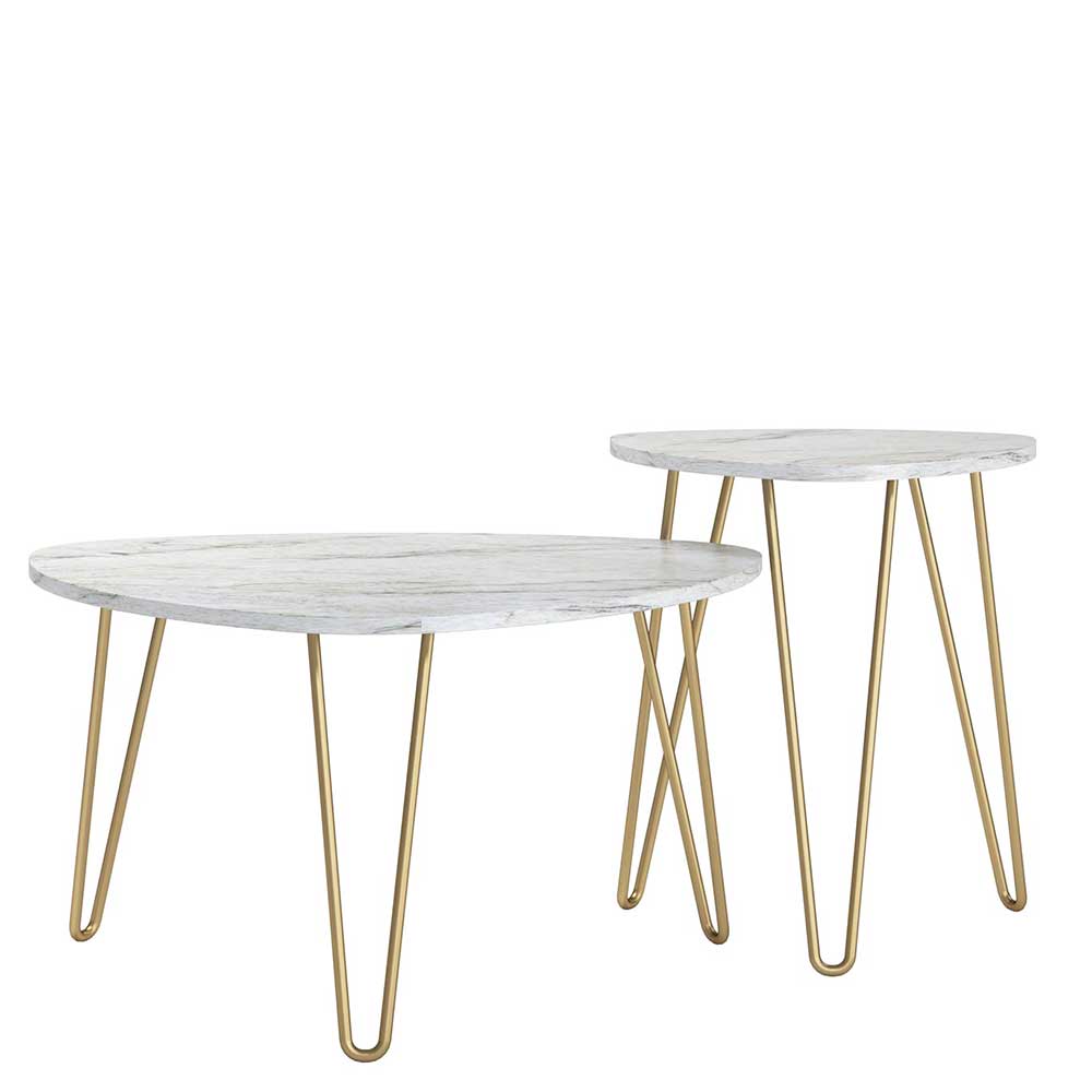 Mid Century Couchtisch Duo - Later (zweiteilig)