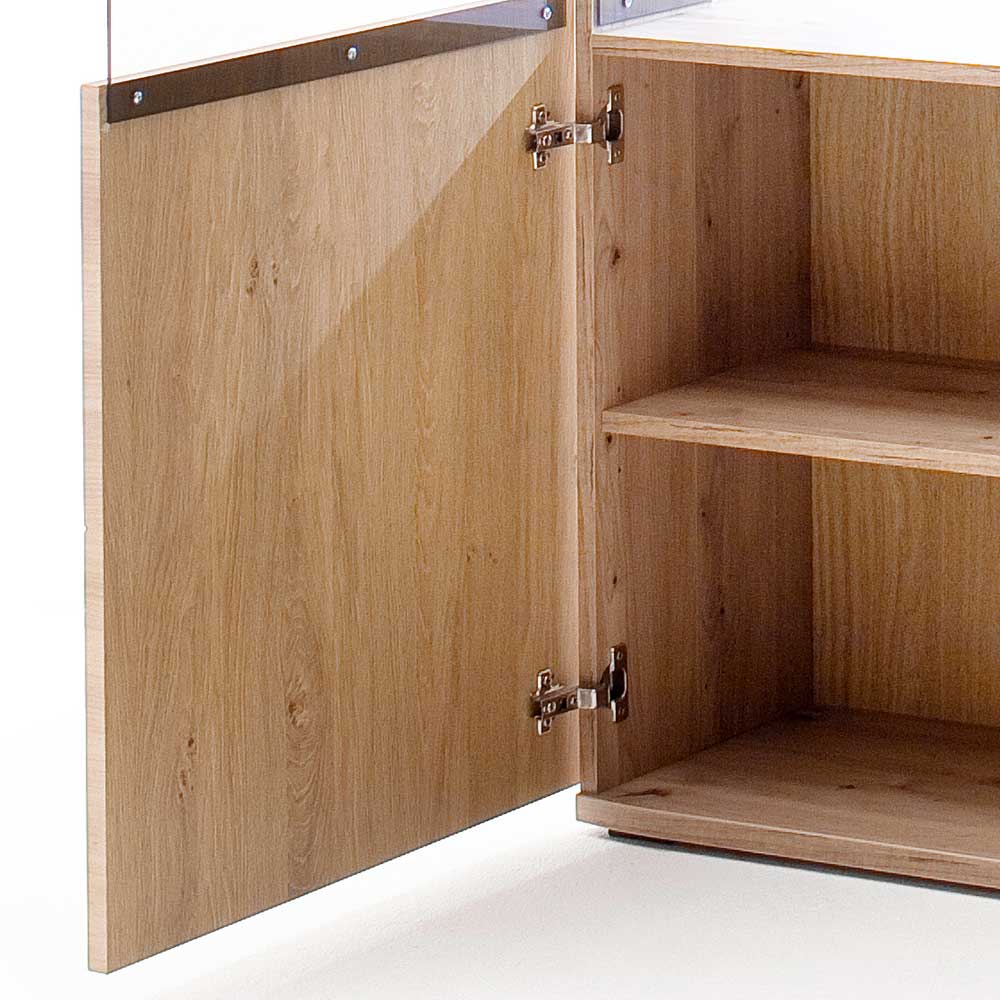 Wohnzimmer Vitrine Highboard zweifarbig - Vecenda