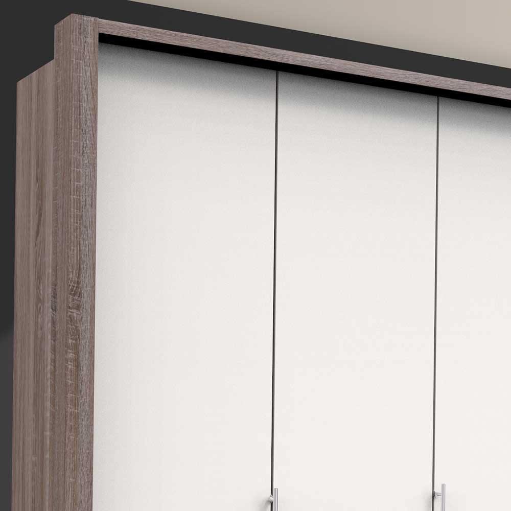 Schlafzimmerkleiderschrank mit drei Schubladen - Tivierto