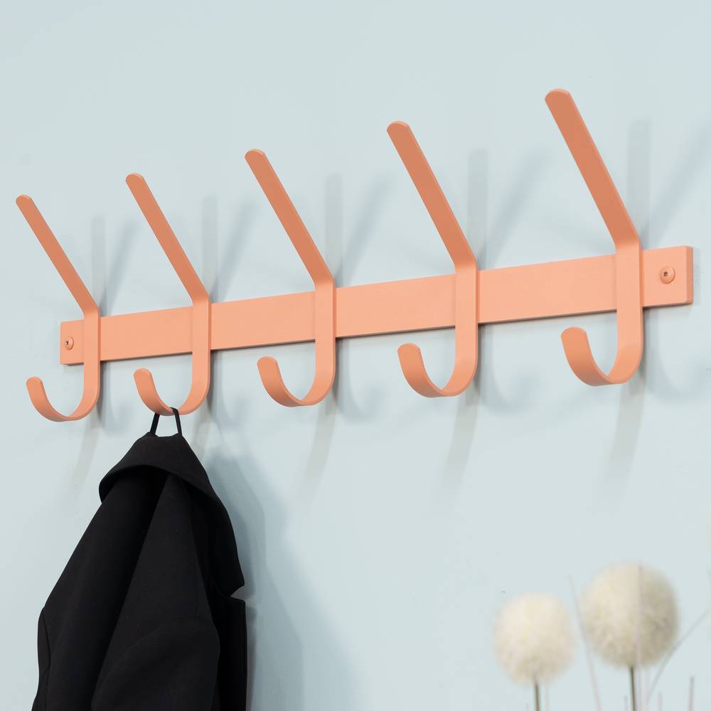 Wandgarderobenleiste in Terracotta - Riumana