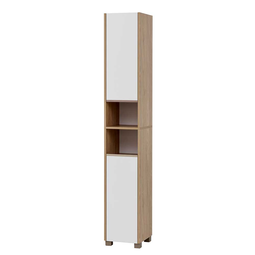 Badezimmer Hochschrank im Skandi Design - Ronya