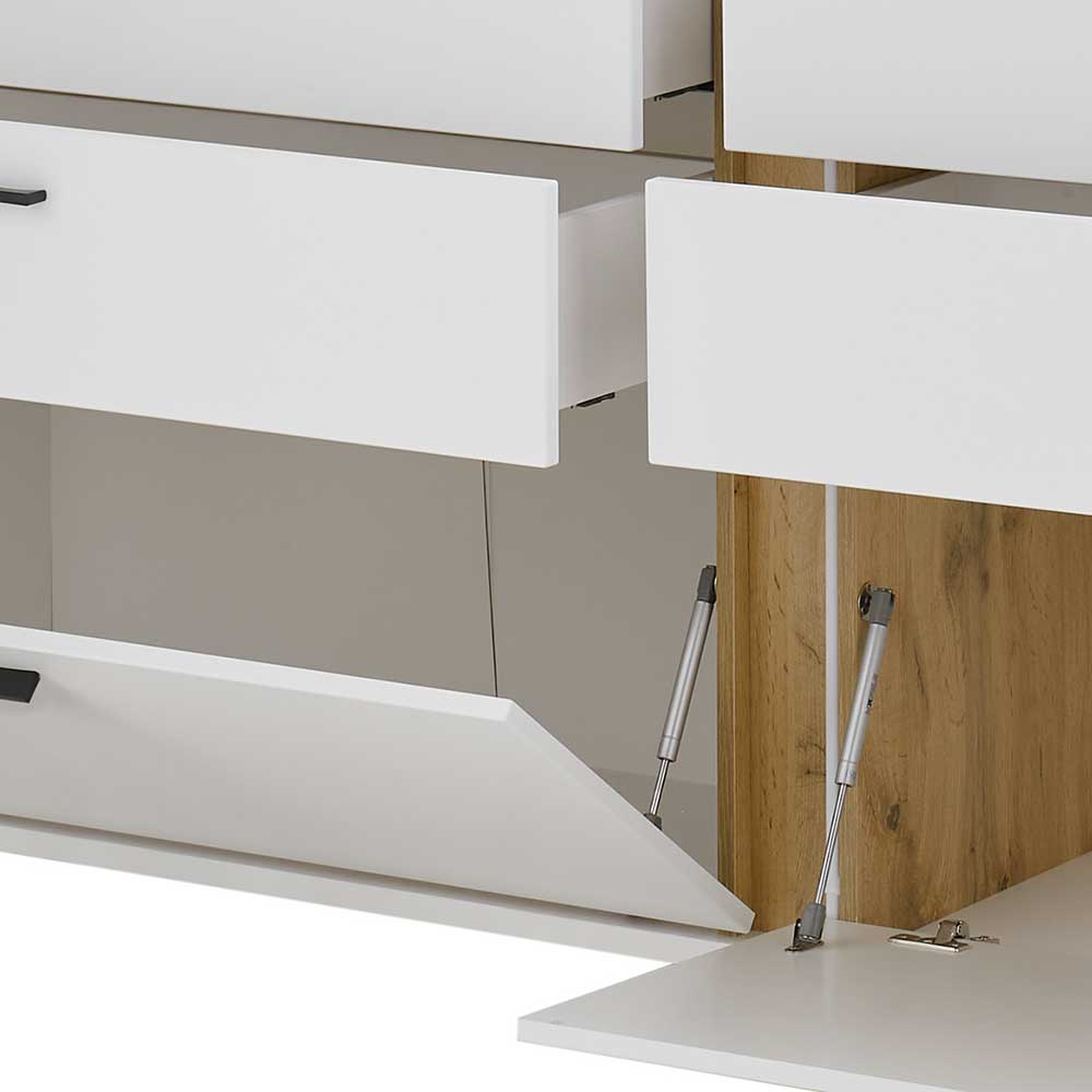 Breites Sideboard mit LED Beleuchtung - Racelyn