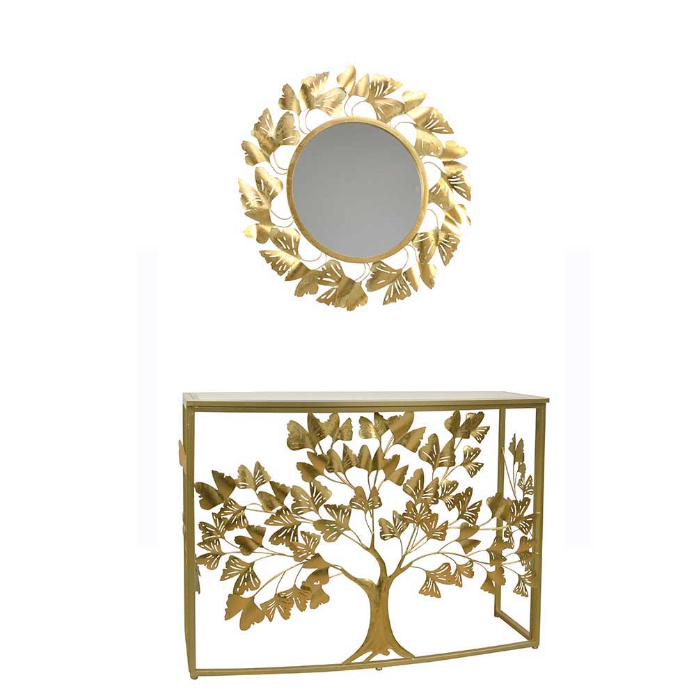 Design Konsolentisch mit Baum Motiv - Pastolora
