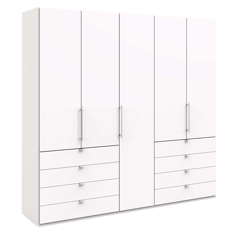 Schrank für weißes Schlafzimmer in 250cm Breite - Donpiave