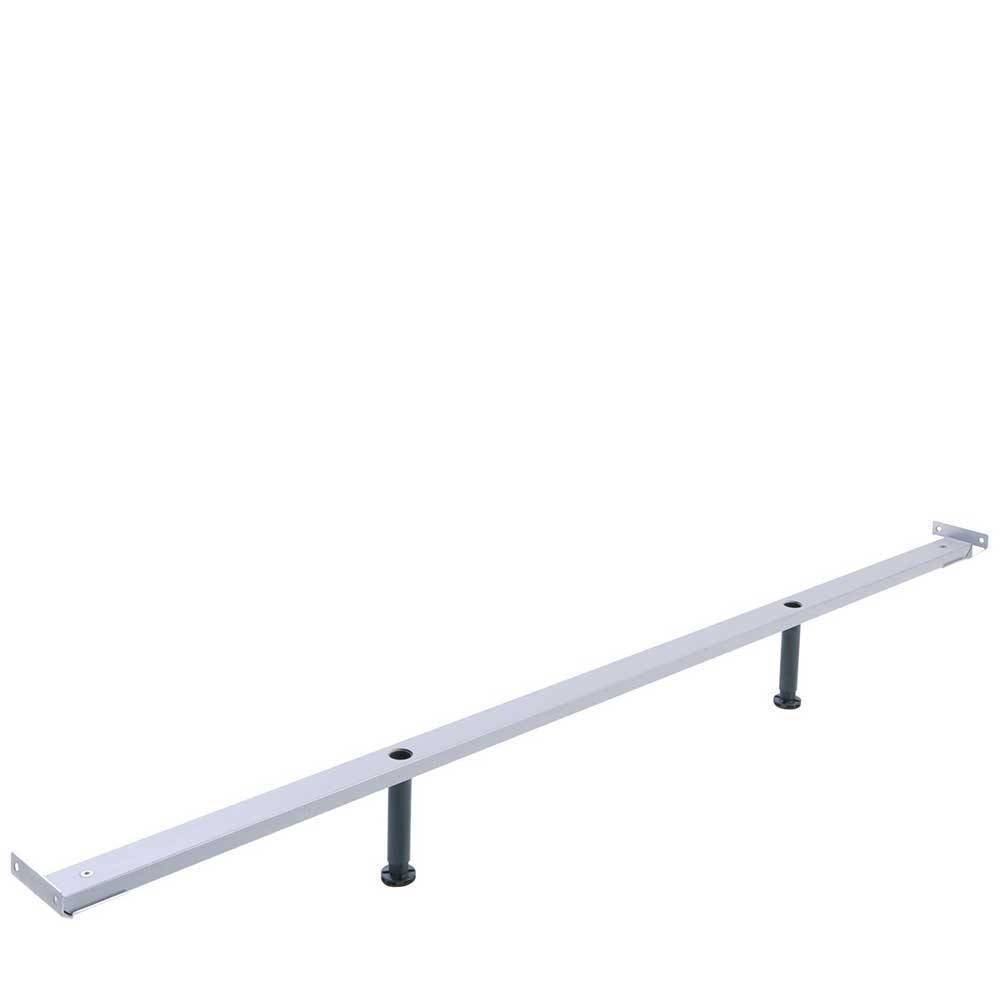 Polsterbett in Grau mit Kernbuche - Imparacta