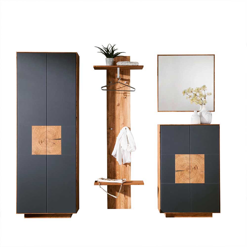 Design Flureinrichtung Wildeiche - Mandrey (vierteilig)