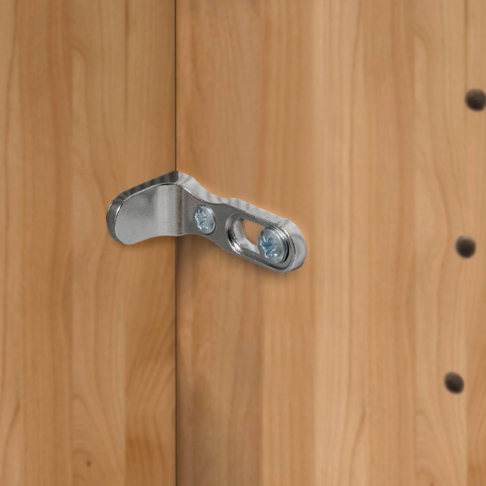 5-türiger Schrank in Eiche Bianco - Vutonia