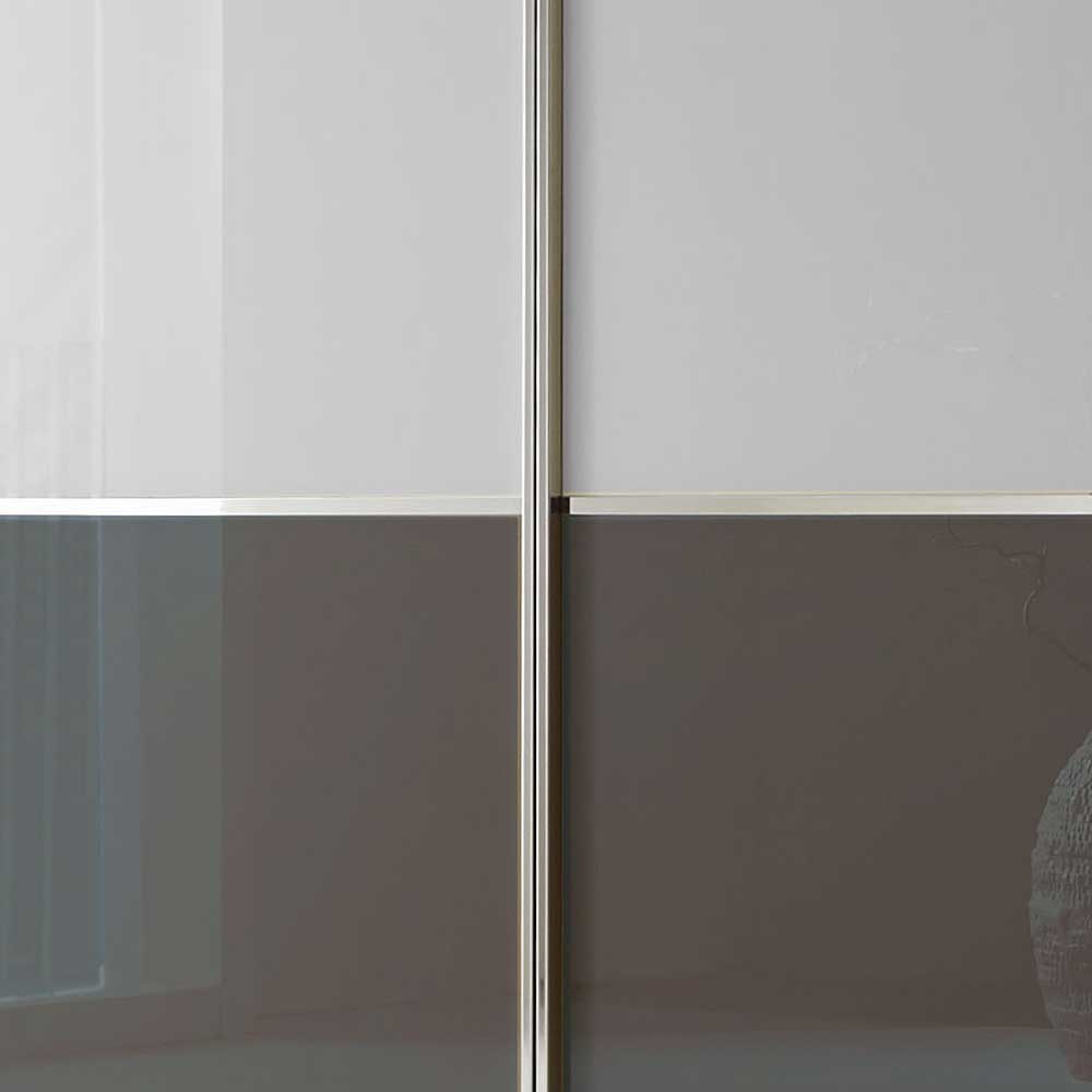 Topp Glas Schlafzimmerschrank 300 cm breit - Jassona