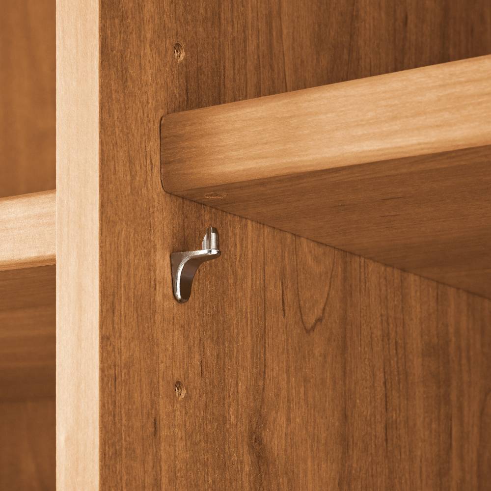 7-türiger Schlafzimmerschrank in Champagner - Nikoba